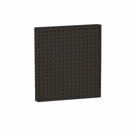 Azar Displays 24"W X 24"H One-Sided Pegboard Panel, PK2 772424-BLK